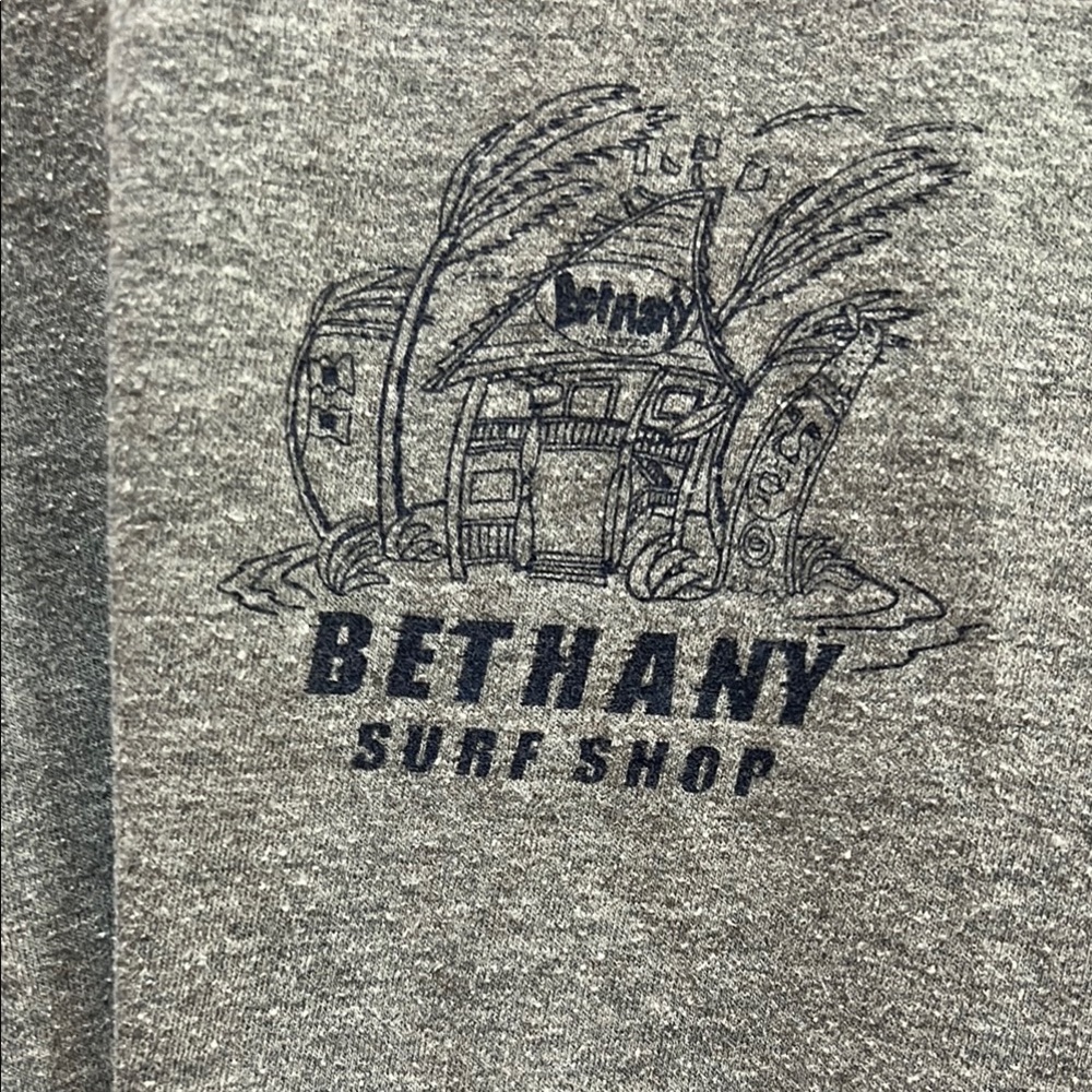 Bethany Surf Shop Men’s Gray Short Sleeve Tee 2XL